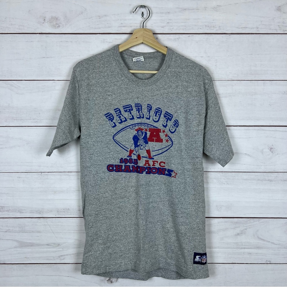 Vintage 1985 New England Patriots NFL Starter T-Shirt Medium